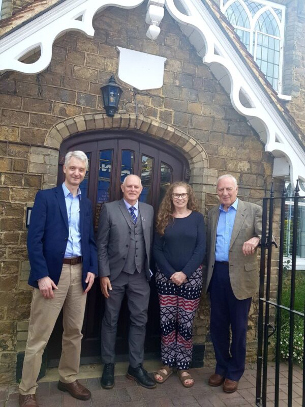 Visit From Almshouse Association Charity Commission Caleb Lovejoy