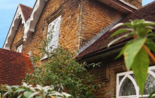 The Caleb Lovejoy Cottages in Bury Street